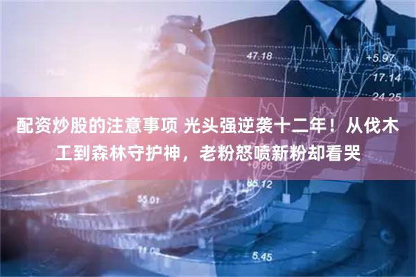 配资炒股的注意事项 光头强逆袭十二年！从伐木工到森林守护神，老粉怒喷新粉却看哭